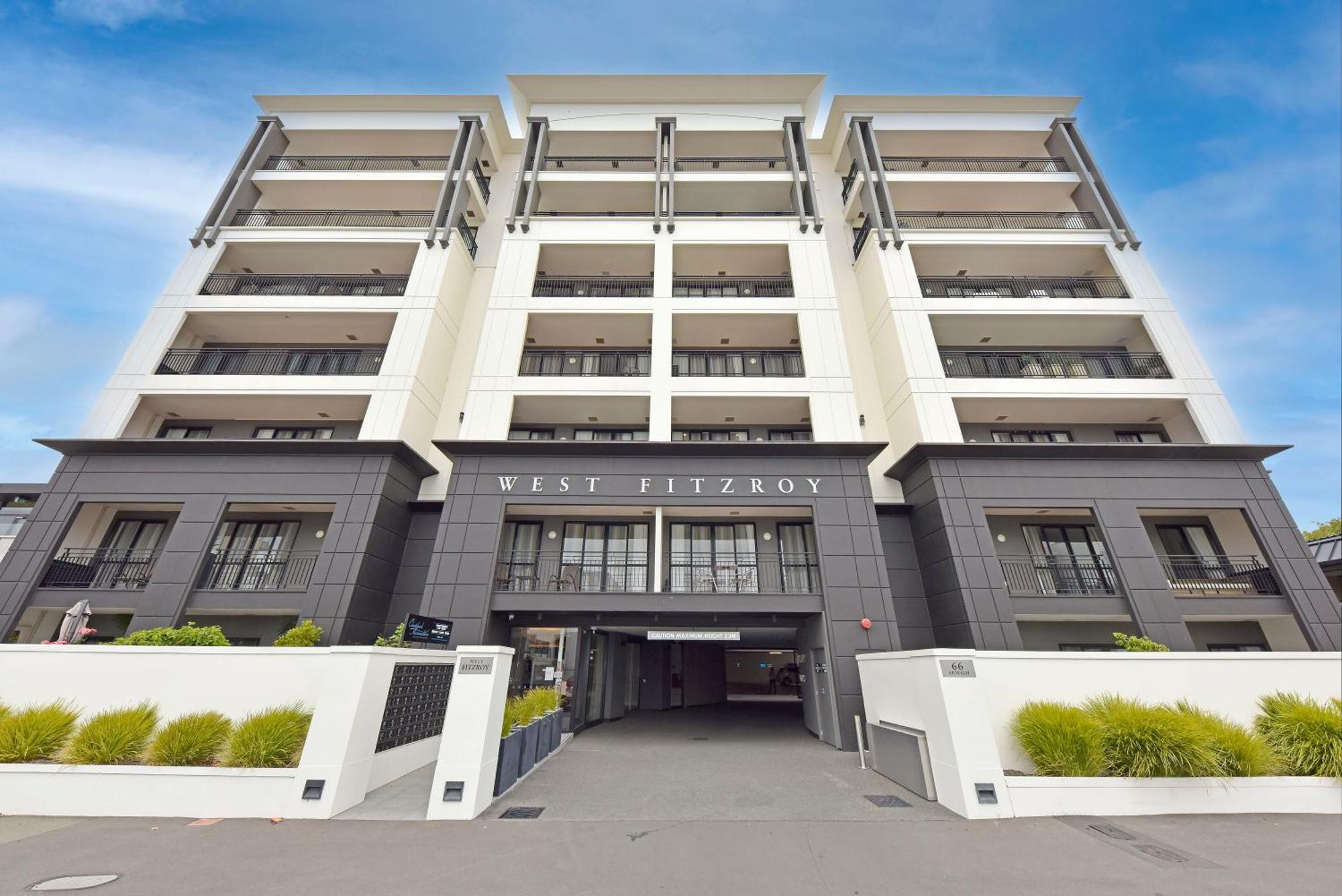 West Fitzroy Apartments Крайстчърч Екстериор снимка