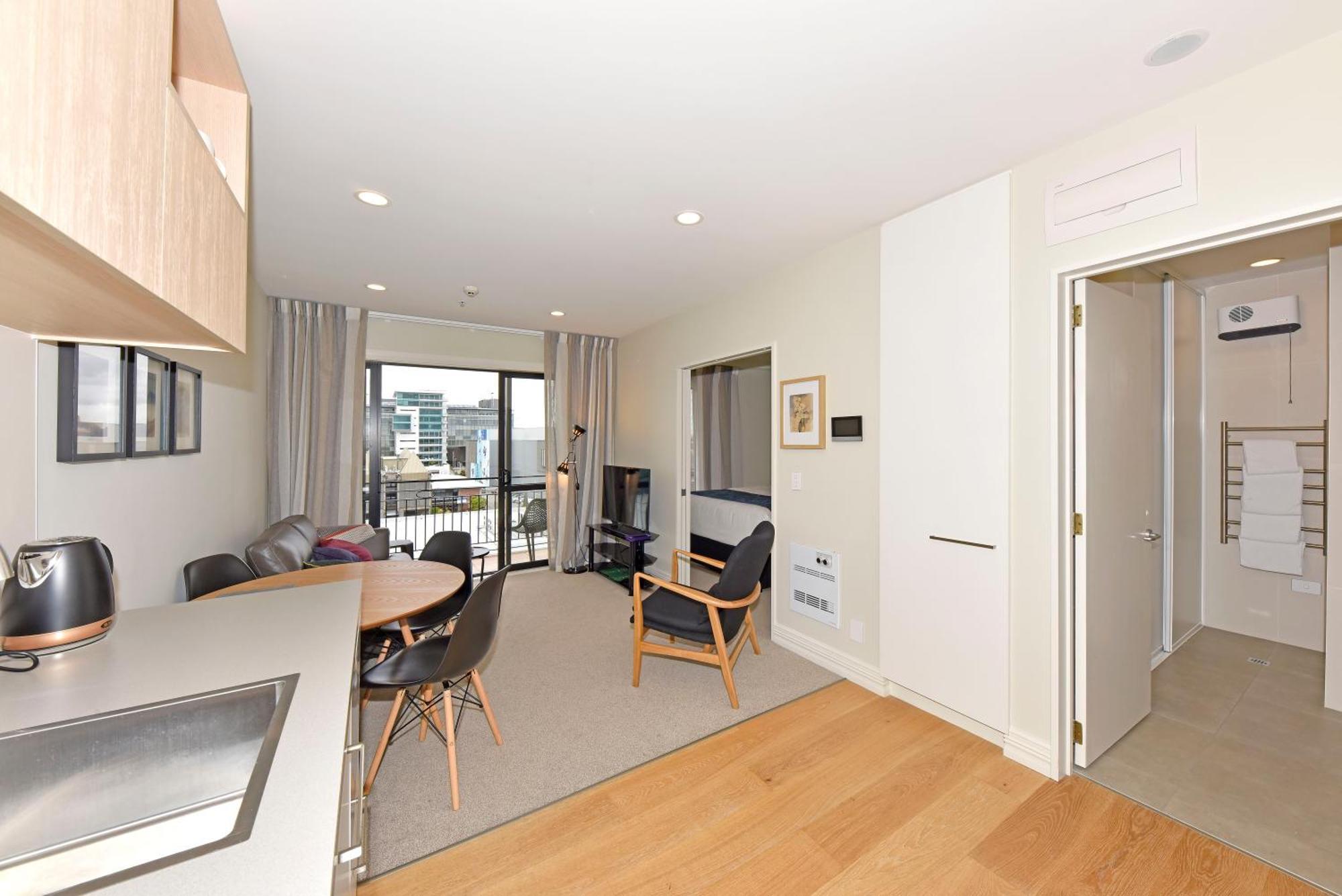 West Fitzroy Apartments Крайстчърч Екстериор снимка