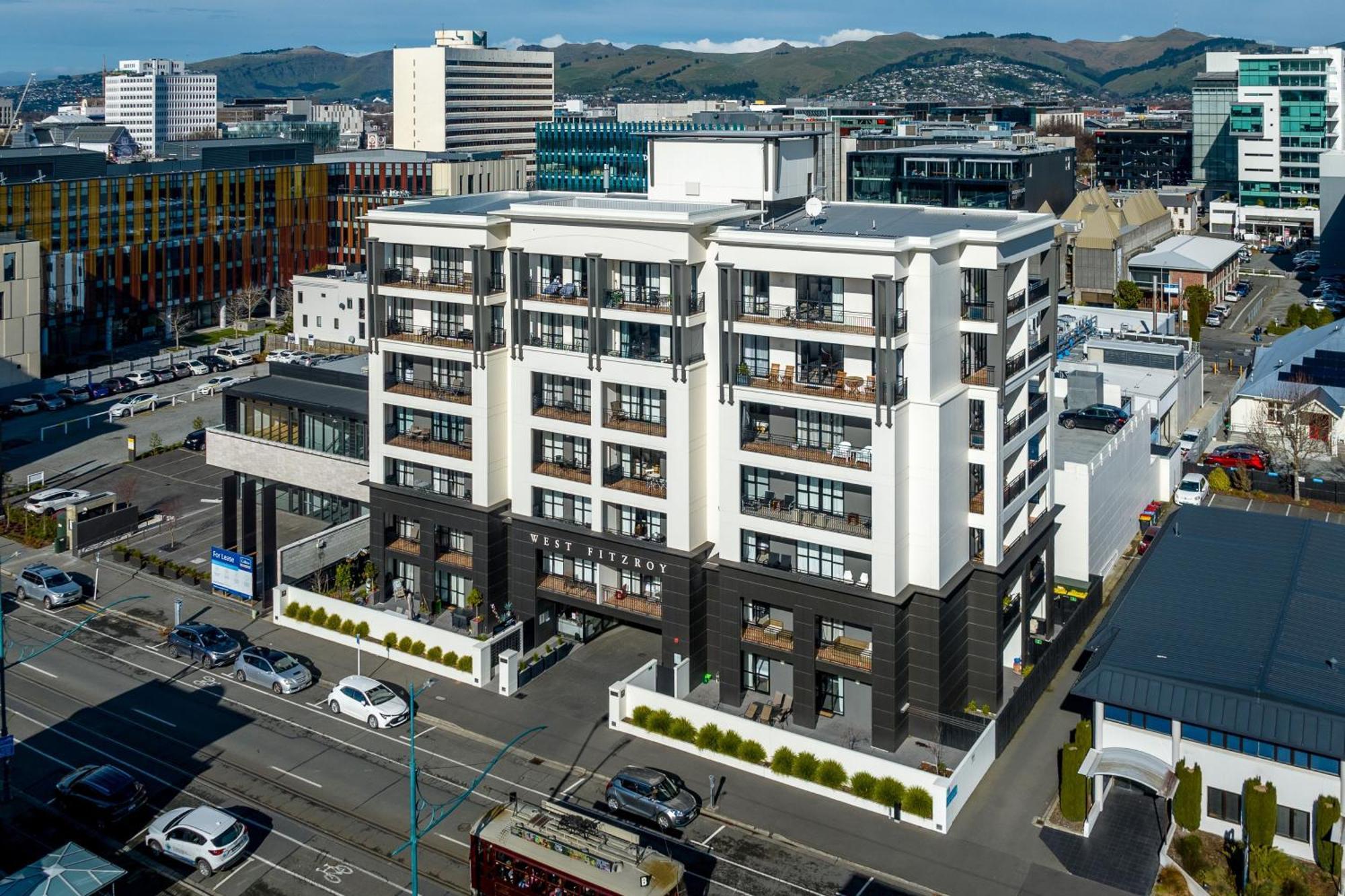 West Fitzroy Apartments Крайстчърч Екстериор снимка